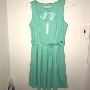 Lauren Conrad mint green dress NWT bow SIZE 6